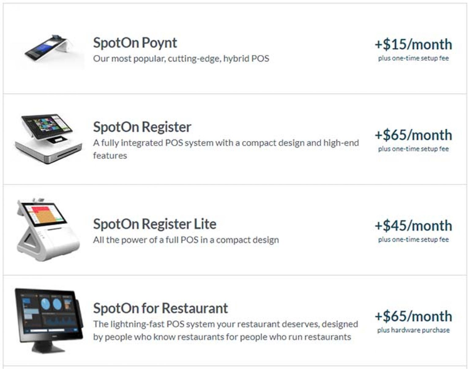 Spoton Restaurant Pos Reviews 2023 Pricing Features