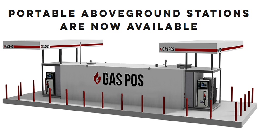 Aboveground Gas Station