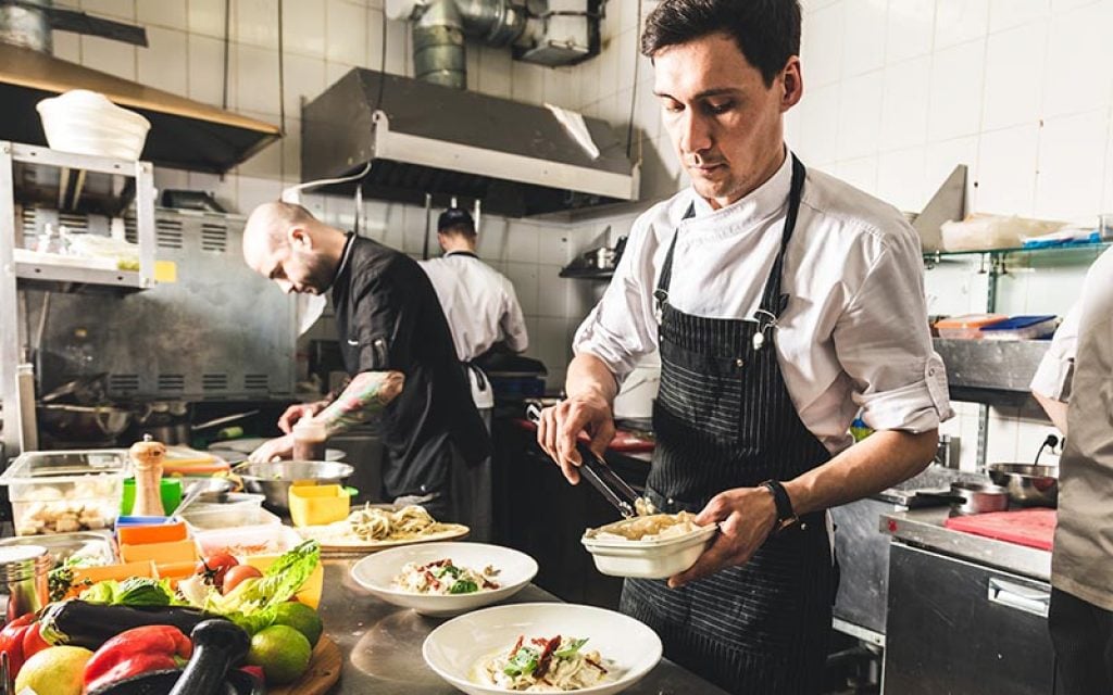 Executive Chef and Sous Chef