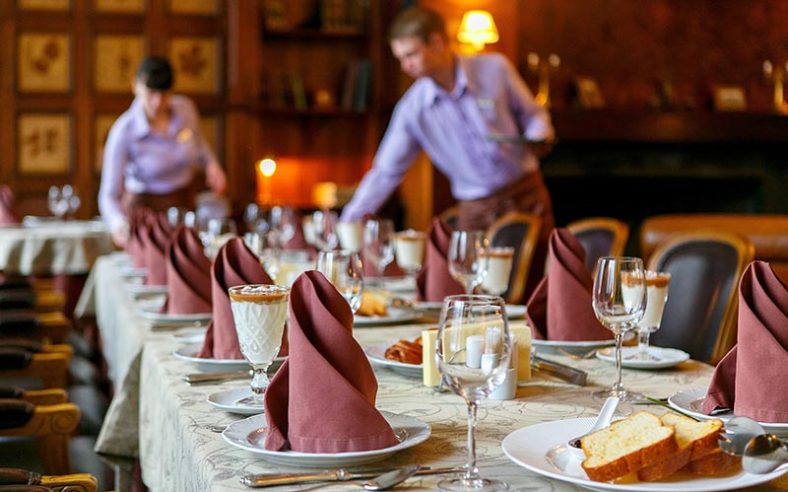How Servers Setup Table for Appetizers