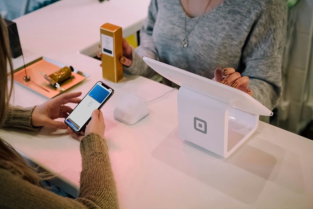 a point-of-sale transaction