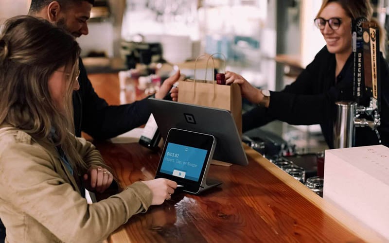 POS system enhancing cash register functionality