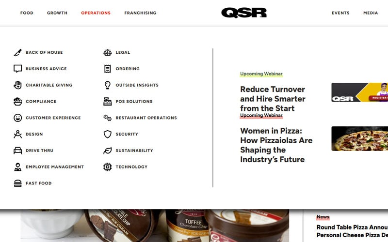 Fast-food restaurant drive-thru representing quick-service restaurant news