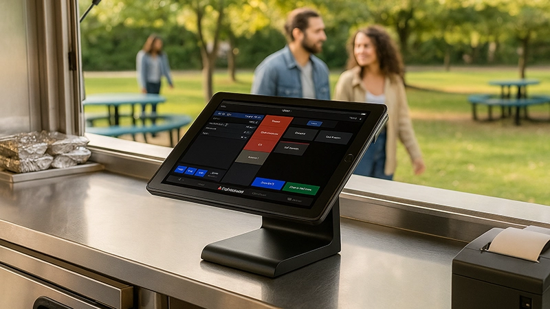 Lightspeed Restaurant POS in food truck